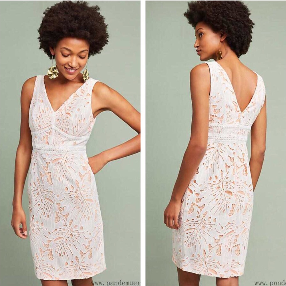 NWT Anthropologie Maeve Gardenia Column Dress 4
